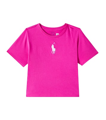 T-shirt en maille de coton | Polo Ralph Lauren Kids