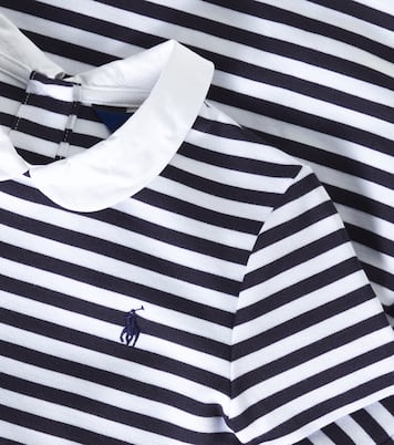 Robe rayée à logo | Polo Ralph Lauren Kids