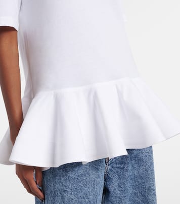T-shirt in jersey di cotone | Alaïa