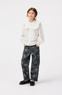 Aiden jacquard straight jeans | Molo
