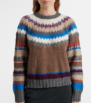 Pull Kella en alpaga mélangé | Velvet