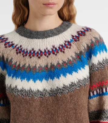 Pull Kella en alpaga mélangé | Velvet