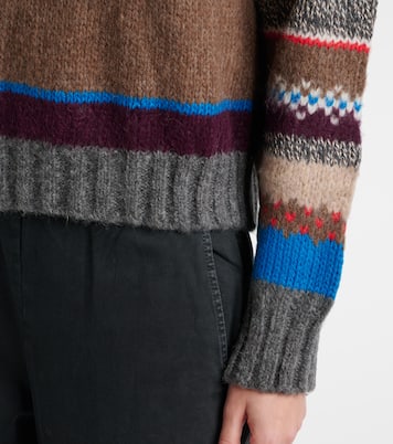 Pull Kella en alpaga mélangé | Velvet