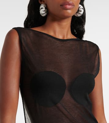 Robe longue Platano en jersey | Jacquemus