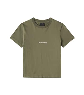 Camiseta en jersey en mezcla de algodón | Givenchy Kids