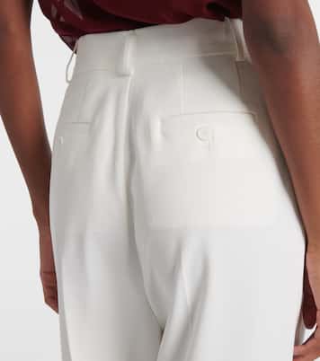 Pantaloni regular Bea a vita alta | The Frankie Shop