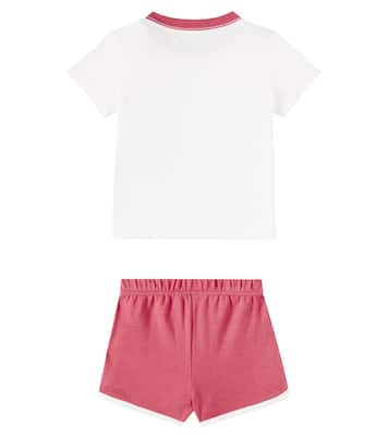 Baby cotton jersey T-shirt and shorts set | Polo Ralph Lauren Kids