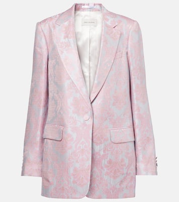 Blazer en jacquard à fleurs | Dries Van Noten