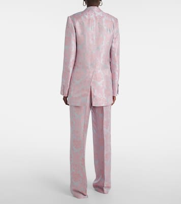 Blazer en jacquard à fleurs | Dries Van Noten