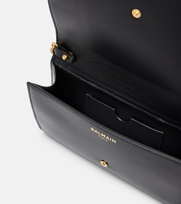 Shuffle Micro leather wallet on chain | Balmain
