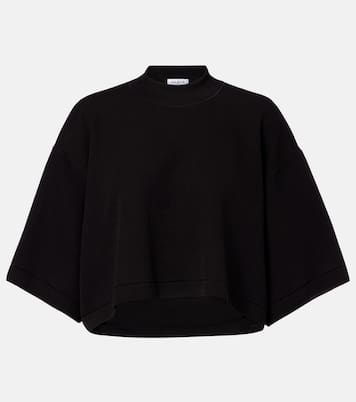 Cropped-Top aus einem Baumwollgemisch | Alaïa