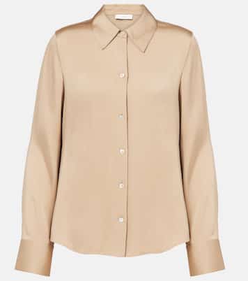 Camicia in raso di misto seta | Vince