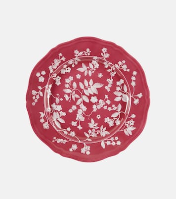 Floral porcelain dinner plate by Ginori 1735 | Cabana