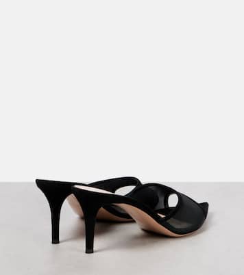 Mules 70 en organza | Gianvito Rossi
