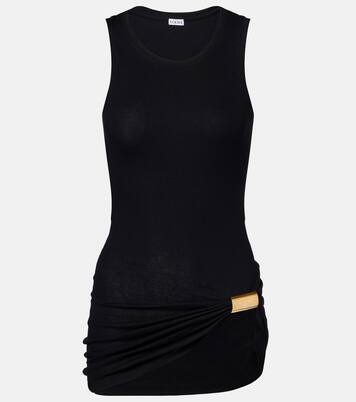 Top asymétrique en coton mélangé | Loewe