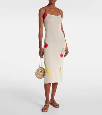 Midikleid Adeline aus Häkelstrick | Staud