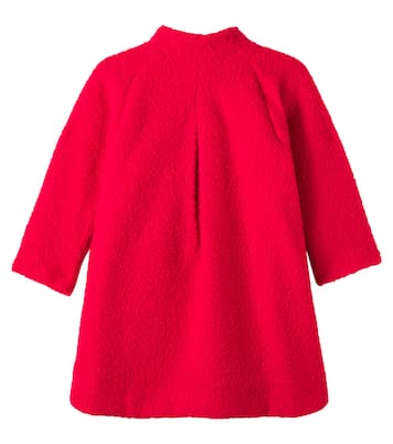 Bow-detail bouclé coat | Patachou