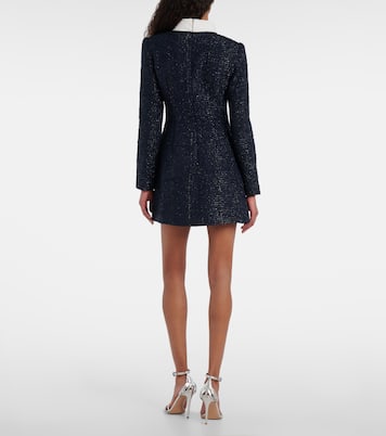Bouclé minidress | Self-Portrait