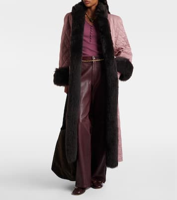 Leather flared pants | Chloé