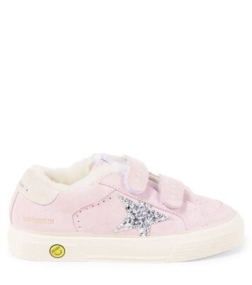 Sneakers May School aus Veloursleder | Golden Goose Kids