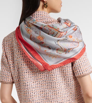 Turandot印花真丝围巾 | Etro