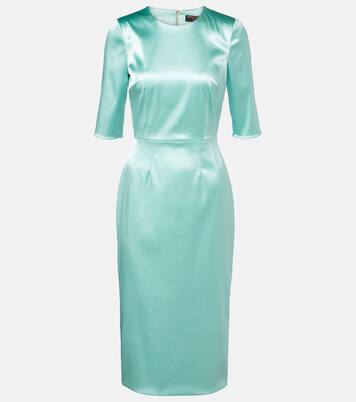 Satin midi dress | Dolce&Gabbana