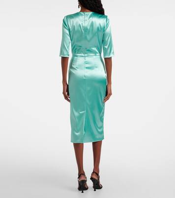 Satin midi dress | Dolce&Gabbana