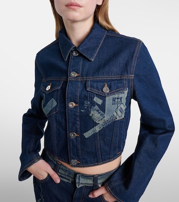 Cropped-Jeansjacke | Jean Paul Gaultier