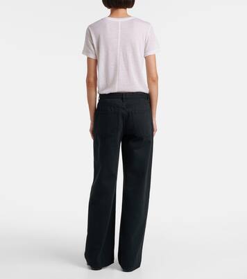 Eglitta low-rise wide-leg jeans | The Row