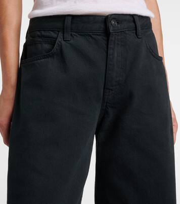 Eglitta low-rise wide-leg jeans | The Row
