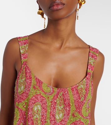 Printed cotton maxi dress | Etro