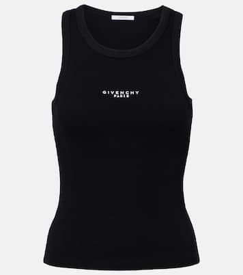 Paris logo cotton tank top | Givenchy