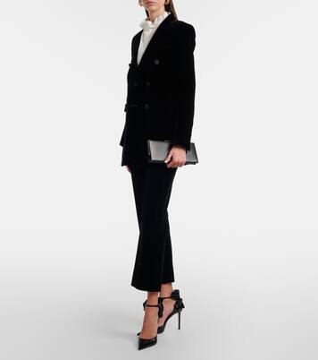 Marja 100 floral-appliqué leather pumps | Jimmy Choo