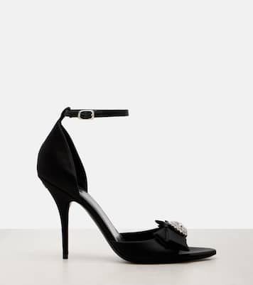 Avenue Palazzo 110 satin sandals | Balenciaga