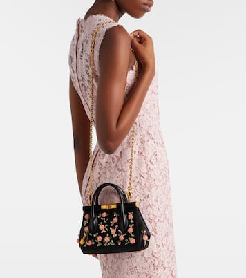 Verzierte Henkeltasche Marlene Small | Dolce&Gabbana