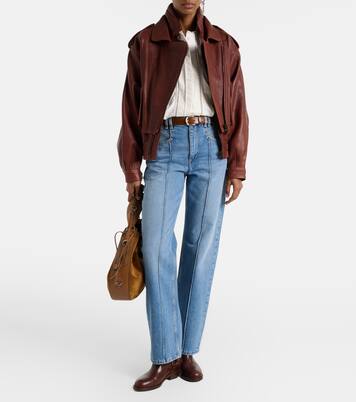 Drolane high-rise straight jeans | Isabel Marant