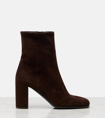Suede ankle boots | Prada