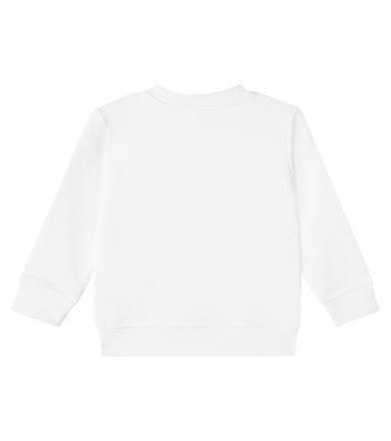 Baby logo cotton fleece sweatshirt | Stella McCartney Kids