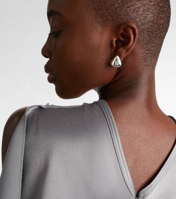 Orecchini Requin in oro bianco 9kt con diamanti | Yvonne Léon