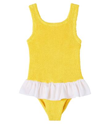 Denise ruffled swimsuit | Hunza G Kids