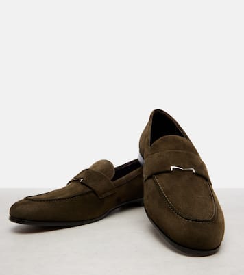 Embellished suede loafers | Max Mara