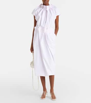 Top Tulip aus Baumwollpopeline | Simone Rocha