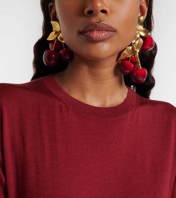 Boucles d'oreilles clip Cassandre | Saint Laurent