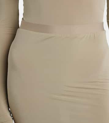 Falda tubo semitransparente | Wardrobe.NYC