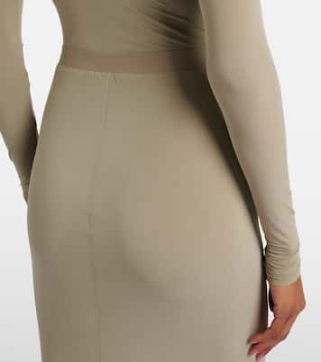 Falda tubo semitransparente | Wardrobe.NYC