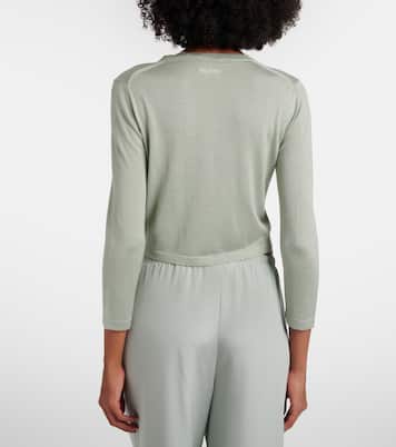 Faretra silk and cashmere cardigan | Max Mara