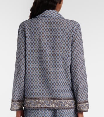 Eva printed blouse | Veronica Beard