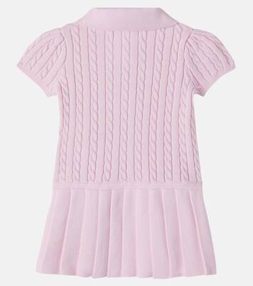 Baby cable-knit cotton dress | Polo Ralph Lauren Kids