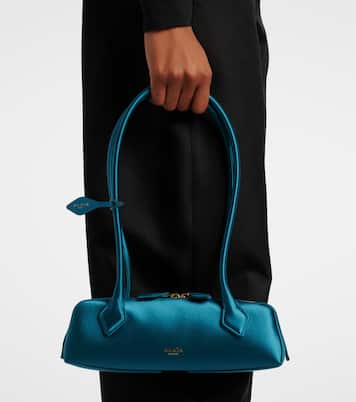 Schultertasche Le Teckel Small aus Satin | Alaïa