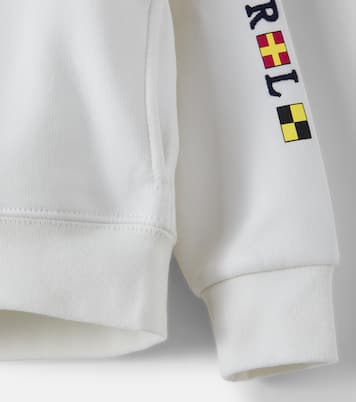 Polo Bear cotton-blend fleece hoodie | Polo Ralph Lauren Kids